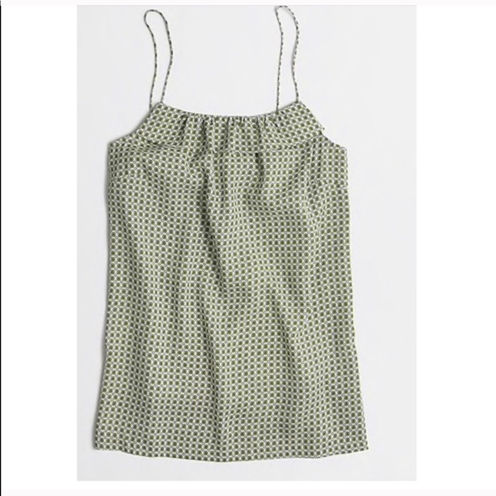 NWT J.Crew Ruffle tank top